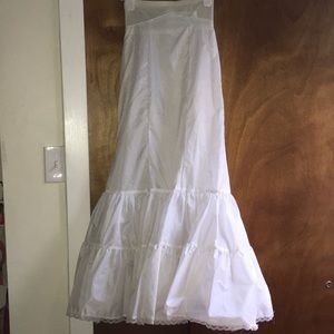 David’s bridal Fit and flare slip, size 4
